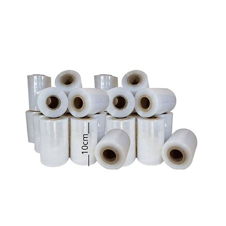 Kit 100 Rolos - Filme Stretch 100mm - Atacado ( Revenda)