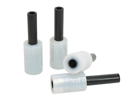 kit 10 Rolos - Filme Stretch c/ Aplicador Giratório