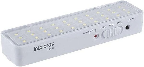 Luminária de Emergência Autônoma LEA 30 Branco Intelbras