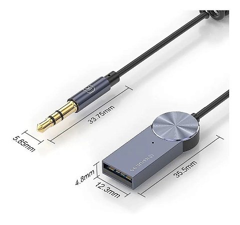 O Melhor Adaptador Bluetooth 5.0 Kuulaa
