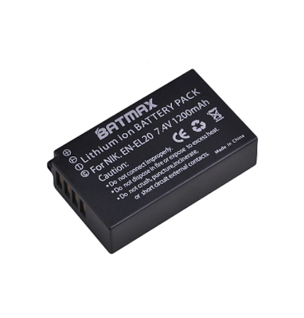 Bateria En-el20 P/ Nikon Aw1 J1 J2 J3 V3 P1000
