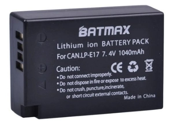 Bateria Lp-e17 (T6s T6i T7i Sl2 Sl3 M3 M5 M6)