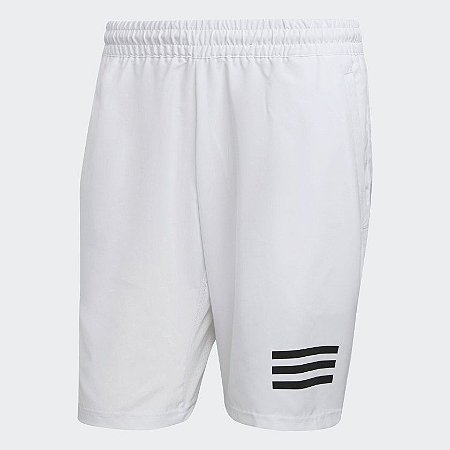 Shorts Adidas Club Tennis 3 stripes - Branco