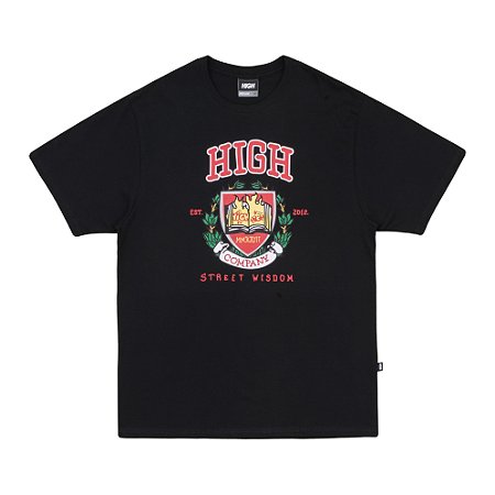 Camiseta High University - Black