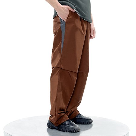 Calça Quadro Creations Zeno Tauba - Marrom