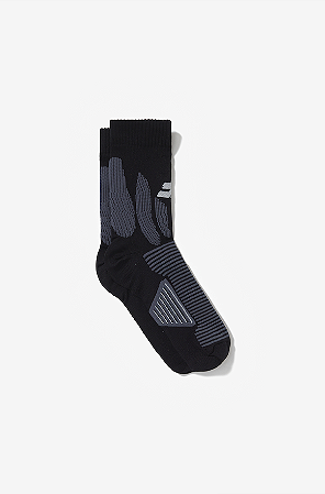 Meia Pace DT2 Compression Socks Mid - Preto