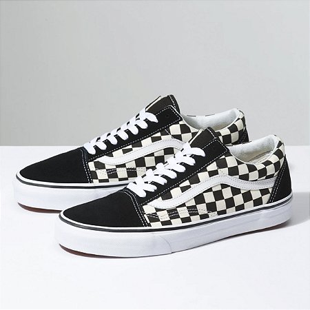 Vans Old Skool - Primary Checkerboard