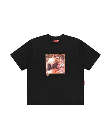 Camiseta Mad Urso - Preta