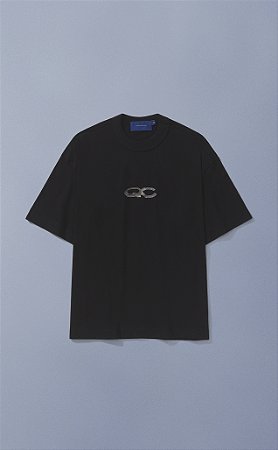 Camiseta Quadro Creations Agentes Boxy - Preto