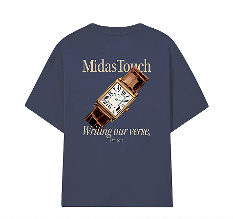 Camiseta Midas Watch Tee - Azul