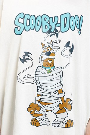 Camiseta Baw x Scooby Doo Tied New Over - Off-White