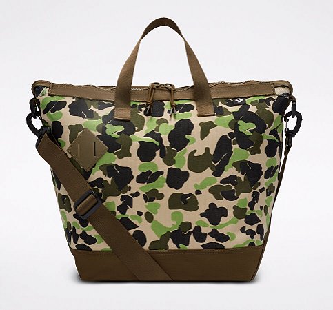 Converse Street Tote Bag - Olive Camo
