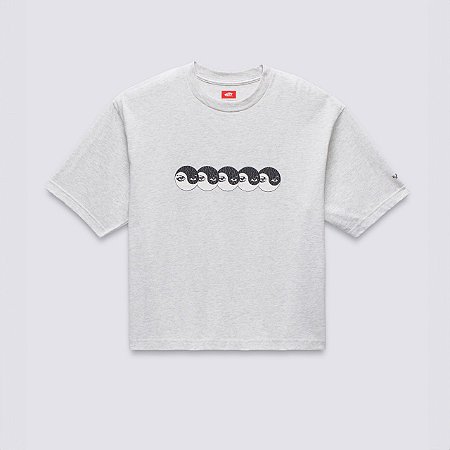 Camiseta Vans Skate Ying Yang SS Caples - Cinza