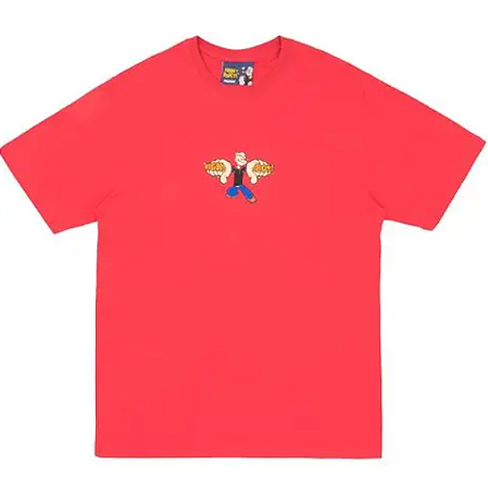 Camiseta High Popeye Spinach Boyz - Red