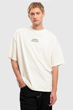 Camiseta Baw x Disney Oversized Mania - Off-White