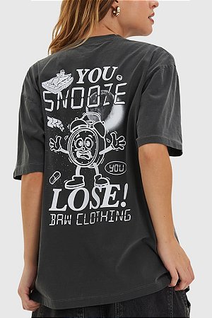 Camiseta Baw Regular Lose - Preto