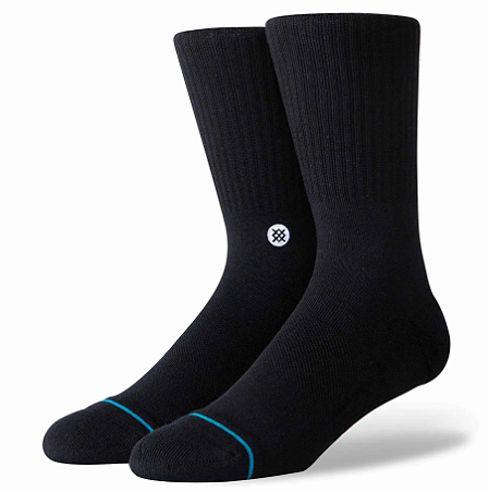 Meia Stance Icon - Black