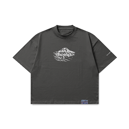 Camiseta Homp Mismi Mountain - Cinza