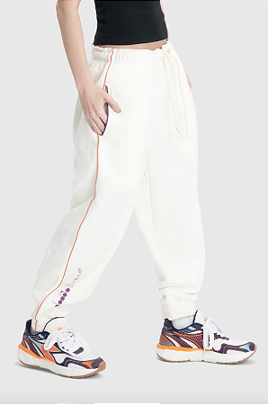 Calça Track Baw x Diadora - Off-White