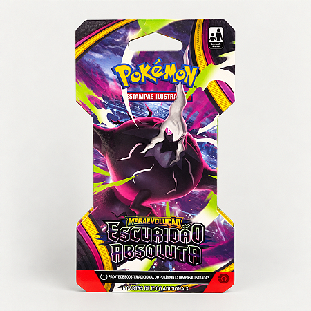 Pokémon TCG: Sleeved Booster Escuridão Absoluta