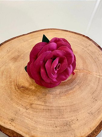Porta Guardanapo - Flor - Cor Pink - Mimos Têxtil