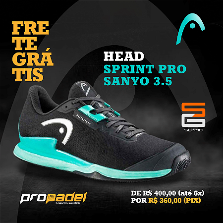 TÊNIS HEAD SPRINT PRO SANYO 3.5