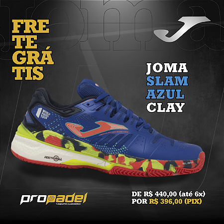 TENIS JOMA SLAM AZUL CLAY 2023