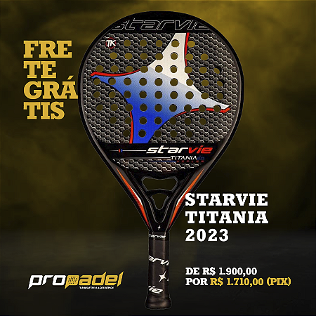 RAQUETE DE PADEL STARVIE TITANIA KEPLER SPEED 2.0 2023
