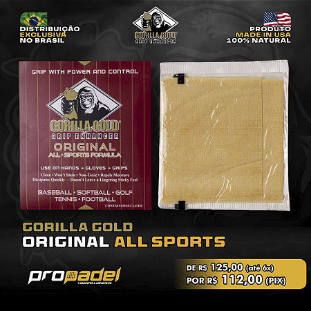 TOALHA GORILLA GOLD - ORIGINAL ALL SPORTS