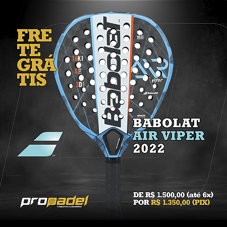 RAQUETE DE PADEL BABOLAT VIPER AIR 2022 Loja Propadel