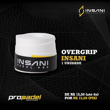 OVERGRIP INSANI - 1 UNIDADE