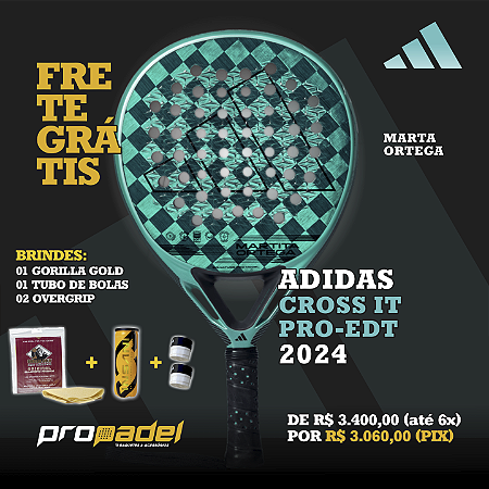 RAQUETE DE PADEL ADIDAS CROSS IT PRO EDT 2024 – MARTITA ORTEGA