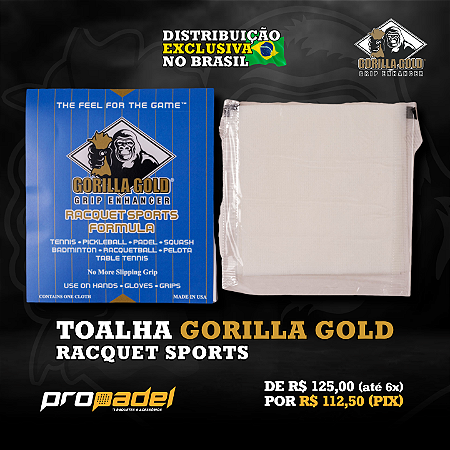 TOALHA GORILLA GOLD  - RACQUET SPORTS