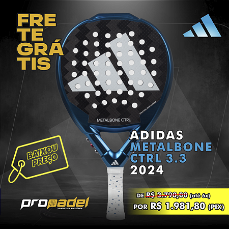 RAQUETE DE PADEL ADIDAS METALBONE CONTROL 3.3 2024