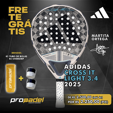 RAQUETE DE PADEL ADIDAS CROSS IT LIGHT 3.4 2025 - MARTITA ORTEGA