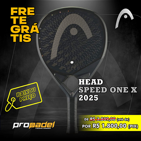 RAQUETE DE PADEL HEAD SPEED ONE X 2025