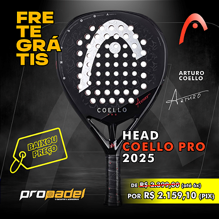 RAQUETE DE PADEL HEAD COELLO PRO 2025