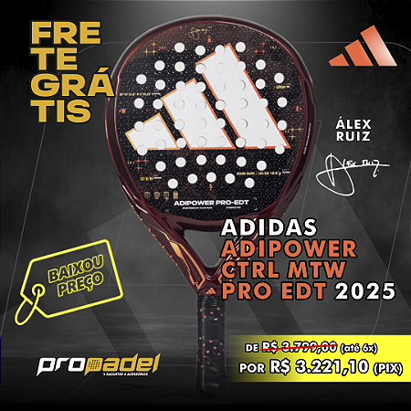 RAQUETE DE PADEL ADIDAS ADIPOWER CTRL MTW PRO EDT 2025 – ÁLEX RUIZ