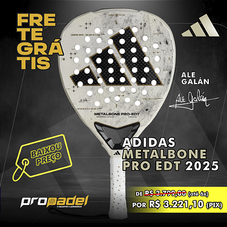 RAQUETE DE PADEL ADIDAS METALBONE PRO EDT 2025 – ALE GALÁN