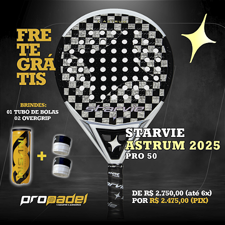 RAQUETE DE PADEL STARVIE ASTRUM PRO 15K 2025