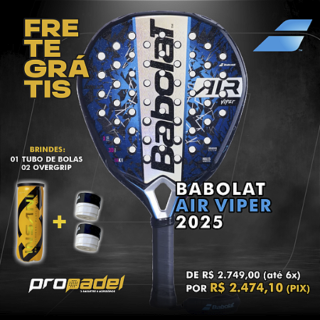 RAQUETE DE PADEL BABOLAT AIR VIPER 2025