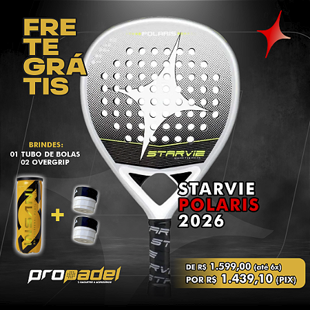 RAQUETE DE PADEL STARVIE POLARIS 2026