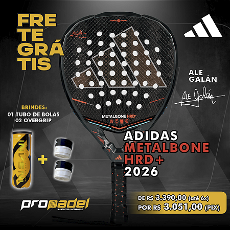 RAQUETE DE PADEL ADIDAS METALBONE HRD+ 2026 - ALE GALÁN