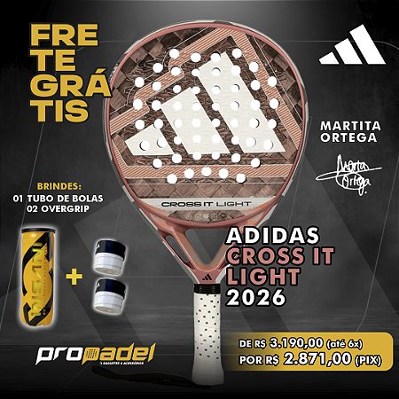 RAQUETE DE PADEL ADIDAS CROSS IT LIGHT 2026 - MARTITA ORTEGA