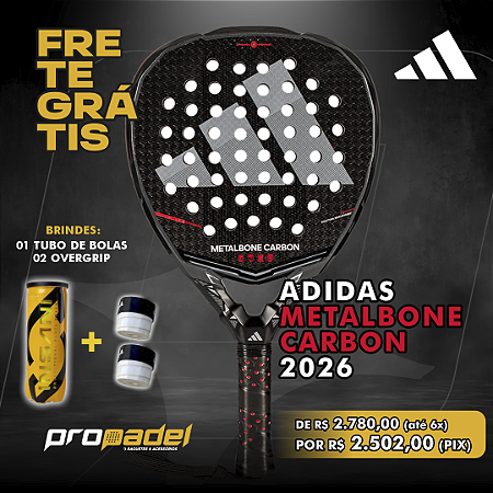 RAQUETE DE PADEL ADIDAS METALBONE CARBON 2026