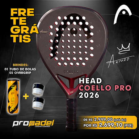 RAQUETE DE PADEL HEAD COELLO PRO 2026