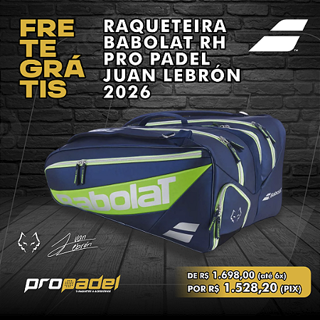 RAQUETEIRA BABOLAT RH PRO PADEL JUAN LEBRÓN 2026