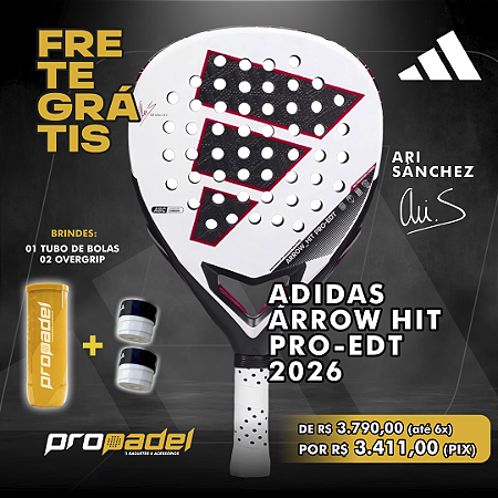 RAQUETE DE PADEL ADIDAS ARROW HIT PRO EDT 2026 – ARI SÁNCHEZ