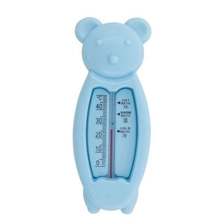 Termômetro Para Banheira Banho Infantil Ursinho Azul Western