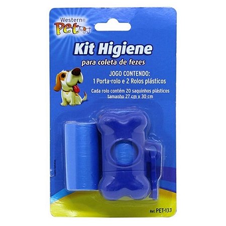Kit Higiene Coletor de Fezes de Cachorro Western Pet